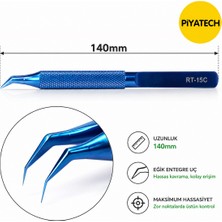 Piyatech RT-15C Titantum Alaşımlı Profesyonel Eğik Entegre Cımbızı