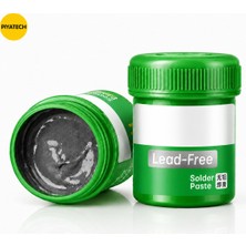 Piyatech Kurşunsuz Krem Lehim Pastası - Lehim Macunu Smd Bga Anakart Tamir Solder Paste (40 Gr)