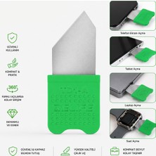 Piyatech Profesyonel Telefon Tamir Metal Kazıyıcı ve Ekran Açma Aparatı – Paslanmaz Çelik Hassas Sökme Bıçağı