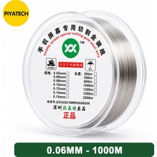 Piyatech Çelik LCD / Ekran Ayırma Teli – 0.06MM × 1000 Metre Profesyonel Kesme Teli
