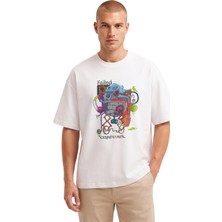 Rook Robot Failed Experiment Dijital Baskılı T Shirt - Erkek