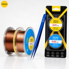 Piyatech Ft-03 Profesyonel Mikro Tamir Seti Hassas 14CM Cımbız ve 2 Adet Jumper Teli