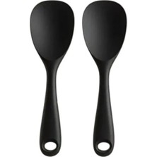 Ncy Yanmaz Yapışmaz Komple 22 cm Silikon Spatula  Takımı 2'li