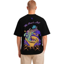 Rook The Crow's Lab Ön ve Arka Dtf Baskılı T Shirt - Erkek