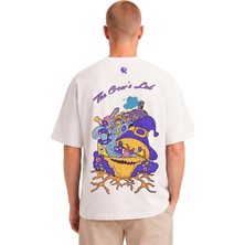 Rook The Crow's Lab Ön ve Arka Dijital Baskılı T Shirt - Erkek