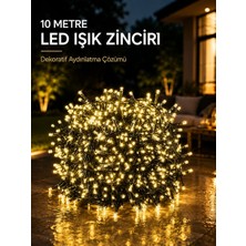 MertUS 10 Metre Gün Işığı LED Işık Hafif ve Taşınabilir Özel Günler Için - DUP7471-9877