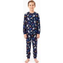 Modanino %100 Pamuk Erkek Çocuk Pijama Takımı 8-13 Yaş 12735IS
