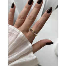 Charmlucky Pembe Taşlı Yüzük(Ayarlanabilir)