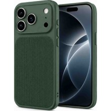 Fix Tech iPhone 17 Pro Max Modeline Uygun Deri Dönüşüm Case Telefon Kılıfı Siyah