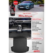 Rizline Togg 10F 2025+ Premıum Paspas ve Premıum Bagaj Havuzu Set