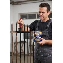 Marshall Hammerite Metal Boyası 0,75 Lt Pürüzsüz Siyah