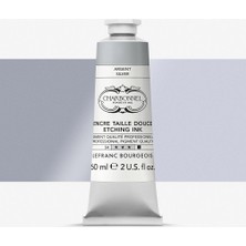 Lefranc&Bourgeois : Charbonnel : Baskı & Gravür Mürekkebi : 60 ml : Silver