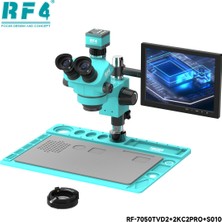 Piyatech RF-7050TVD2 2kc2 Rf4 Mikroskop Tamir Ekipmanı 0,5x Lens Hediyeli