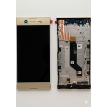 Piyatech Sony Xperia Xa1 LCD Ekran Dokunmatik Panel Revize Yedek Parça(Gold)
