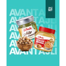 320GR Antep Fıstığı Kreması ve 650GR Leblebi Kreması Ramazan Sepeti
