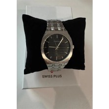 Casio Swiss Plus Man Watch Basic Seri Model-6 ST2302AGP Black-Silver