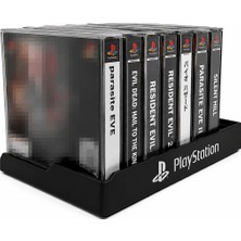Yapı3D Oyun Kutusu Düzenleyici Stand 📀✨ Masaüstü Oyun Arşiv Organizeri 🏠 Sert Plastik Çoklu Oyun Kutusu