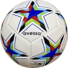 Avessa FT-800 Futbol Topu 4 Astar Beyaz-Mavi