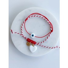 Charmlucky Murano Kalp Charm Marteniçka Bileklik