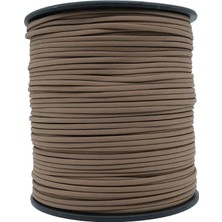 Mg Ropes Bileklik,outdoor 4 mm Paracord Ip NO:103 100 Metre Sahra