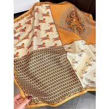 Charmlucky Renkli Desenli Şal-Fular 70X70