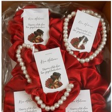 Grand Concept Store Hediyelik Incili Toka (Pembe) Kına Hatırası Bride To Be ‘neşeme Ortak Olan Güzel Kadınlara’notlu