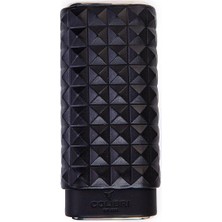 Colibri Quasar Siyah Üçlü Deri Puro Kılıfı