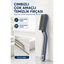 Cımbızlı Çok Amaçlı Temizlik Fırçası - Köşe, Derz ve Dar Alanlarda Pratik Temizlik