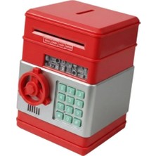 Grand Concept Store Atm Kasa Kumbara Şifreli Kasa Kumbara Kırmızı