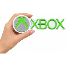 Yapı 3D Dekoratif Masaüstü ve Duvar Süsü 🏠🎮 Modern Tasarım Dekoratif Amblem 💚 Sert Plastik Ofis ve Oyun