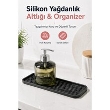 Silikon Damlalık Tepsi – Kaydırmaz Düzenleyici Mat