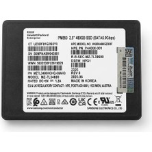 HPE PM883 480GB Sata 6Gbps 2.5'' Sunucu SSD MZ-7L34800 VK000480GZXRF MZ7L3480HCHQ-00AH3 P44000-001