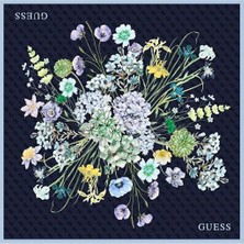 Guess 90X90 Square Kadın Ipek EŞARP-AW5764SIL90