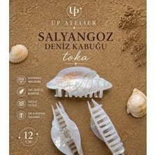 Up Atelier Plaj Modası Salyangoz Deniz Kabuğu Kemik Toka