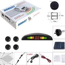 PINUKS ROBUST-RPS2004 Park Sensörü LED Ekranlı 22MM Siyah Ithal Premium