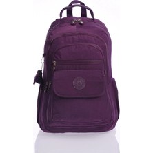 Gp Gues Polo EBA-8803 Klinkır Okul Çantası Sırt Çanta Günlük Gezi Spor Seyahat Tatil Çok Gözlü Laptop Bölmeli Mav
