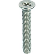 Norm Çetin M8X25 DIN7965 Yhb Vida Beyaz - 50 Adet