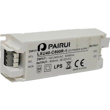 Pairui LXU40-C800R-1 LED Driver 36-52VDC 800MA