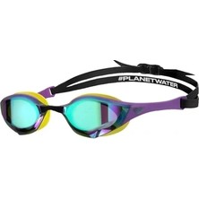Arena Cobra Edge Swıpe Mırror/emerald-Plum-Cyber Lıme