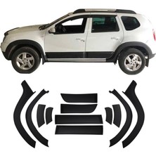 PINUKS RCH-9001 Dacıa Duster  10-17  Dodik Set Düz ( Kapı Korumalar Dahil ) 12 Parça Ithal Premium