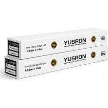 Yusron Tph Ultra Black 190 Mikron Boya Koruma Filmi | 5 Yıl Koruma