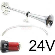 PINUKS BR2751519 Korna Marine Krom Tekli Motorlu 24V Ithal Premium