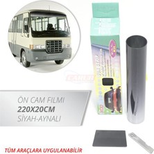 PINUKS BR1201001 Cam Filmi Ön 220CMX20CM Siyah Aynalı Ithal Premium
