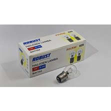 PINUKS RHL2005 12V 21/5W 1016 Ampul Dipli  Çift Flama BAY15D Ithal Premium