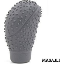 PINUKS FXS-441 Silikon Vites Topuzu Oval Gri Ithal Premium
