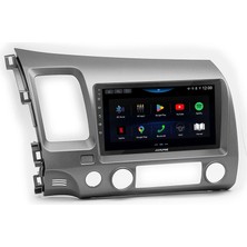 Alpine AW-409S Honda Civic Fd6 9 Inç Carplay Android Auto Multimedya 4 GB Ram 64 GB Hafıza Geri Görüş Kameralı