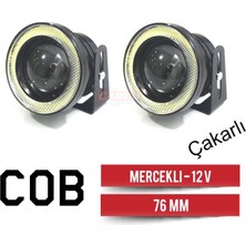 PINUKS BR3056342 Sis Lambası 76MM Mercek Angel LED Çakarlı 12V Ithal Premium