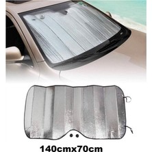 PINUKS TC30-340002 Güneşlik Ön Büyük Boy Metalize 140X70CM Ithal Premium