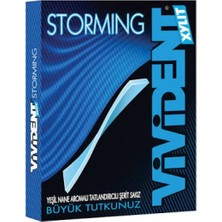 Vivident Storming Yeşil Nane Aromalı Sakız 33 gr *3'lü