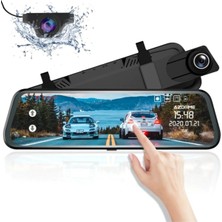 Tastech Dikiz Aynası Araç Kamerası 7 Inç Full Hd 1080P Ekranlı + Geri Görüş Kamerası